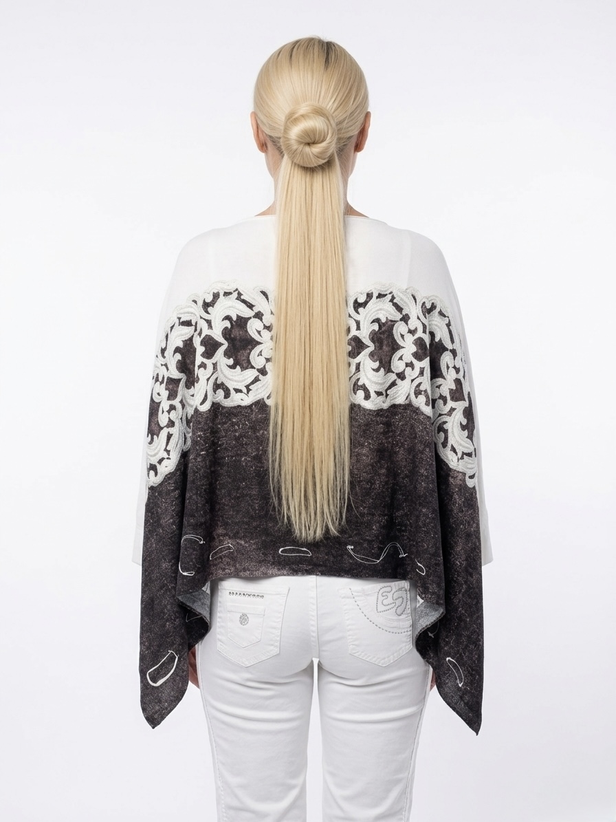 Пончо-блуза "Boho Minimal" - Зображення 5